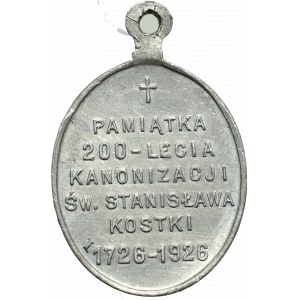 II RP, St. Stanislaus Kostka canonization commemorative medal 1926