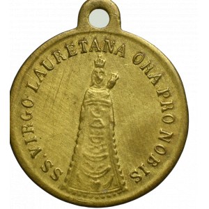 Medalik Matka Boska Loretańska 1883