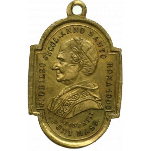 Włochy, Medalik Papież Leon XIII 1900
