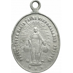 Polska, Medalik Dogmat Niepokalanego Poczęcia 1904