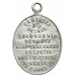 Poľsko, medaila Nepoškvrneného počatia 1904