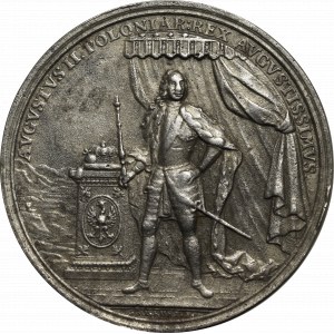 August II Silný, Grosscourtská medaila - kópia Bialogon(?)