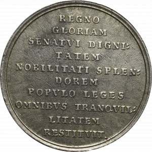 August II Silný, Grosscourtská medaila - kópia Bialogon(?)