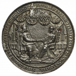 Ladislaus IV Vasa, Nuptial medal 1646 - collector's copy