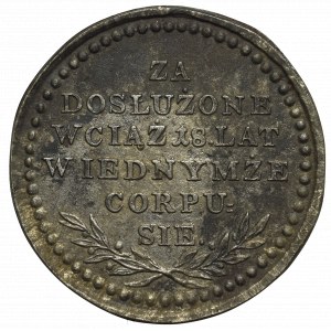 Poniatowski, Medaille für 18 Jahre Dienst in einem Korps - Kopie Bialogon(?)