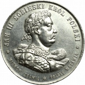 Poľsko, medaila k 200. výročiu bitky pri Viedni, 1883