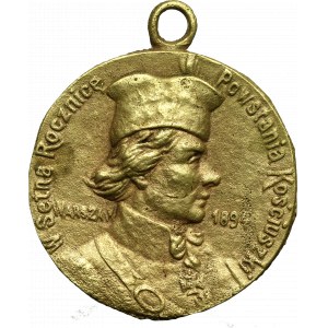 Polska, Medal 100. rocznica Powstania Kościuszkowskiego 1894 - kopia