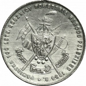 Polen, Medaille zum 100. Jahrestag des Kosciuszko-Aufstands 1894 - Białas Poznan