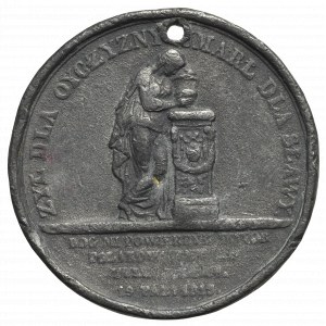 Polen, Medaille Fürst Józef Poniatowski 1813 - Kopie