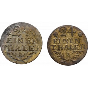 Deutschland, Preußen, 1/24 Taler Satz 1782-1783