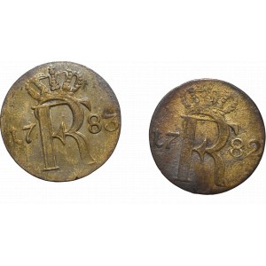 Germany, Preussen, Lot of 1/24 thaler 1782-83