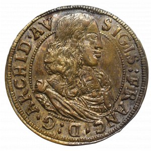 Austria, Zygmunt Franciszek, 3 krajcary 1664, Hall