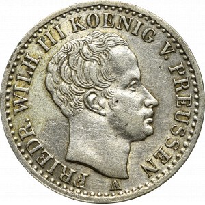 Germany, Preussen, 1/6 thaler 1823