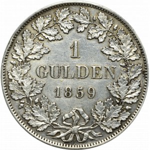 Německo, Bavorsko, 1 gulden 1859