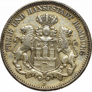 Germany, Hamburg, 2 mark 1902