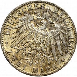 Germany, Hamburg, 2 mark 1902