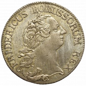 Niemcy, Prusy, Frederick II, 1/3 thaler 1773 A