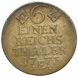 Germany, Preussen, 1/6 thaler 1773