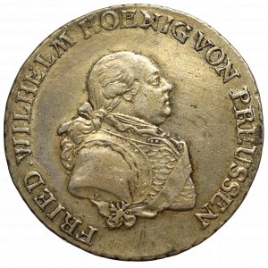 Niemcy, Prusy, Fryderyk Wilhelm II, 1/3 talara 1790 E, Królewiec