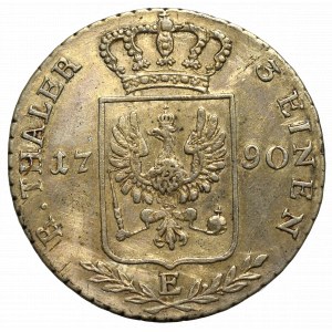 Nemecko, Prusko, Friedrich Wilhelm II, 1/3 thaler 1790 E, Königsberg