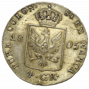 Germany, Preussen, 4 groschen 1805