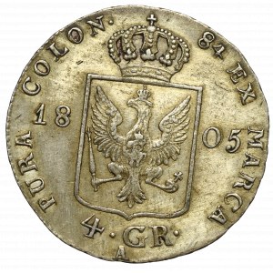 Niemcy, Prusy, 4 grosze 1805