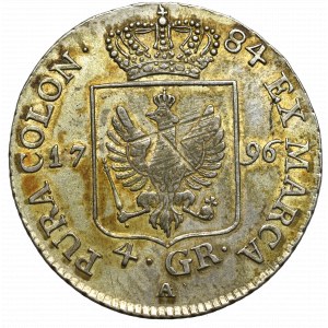 Německo, Prusko, 4 haléře 1796