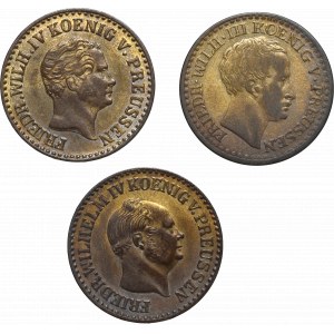 Nemecko, Prusko, sada 1 silbergroschen 1821-1860