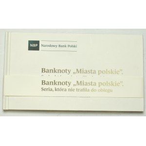 Sada oběžných bankovek Města Polska 1.03.1990