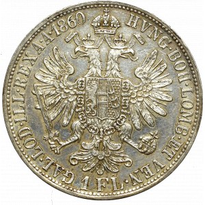 Rakúsko-Uhorsko, 1 florén 1860