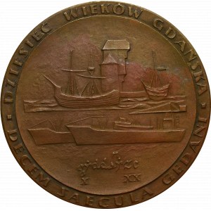 PRL, Medal of 10 Centuries of Gdansk 1962