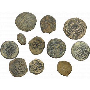 Islám, sada bronzových mincí