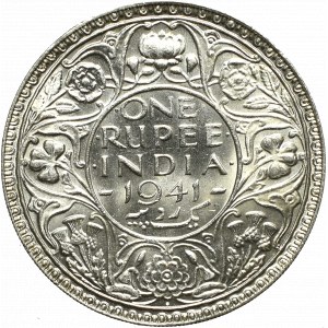 Indie brytyjskie, 1 Rupia 1941, Bombaj