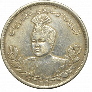 Iran, Ahmad Qājār, 5.000 dinar 1915