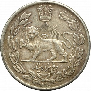 Iran, Ahmad Qājār, 5.000 Dinar 1914