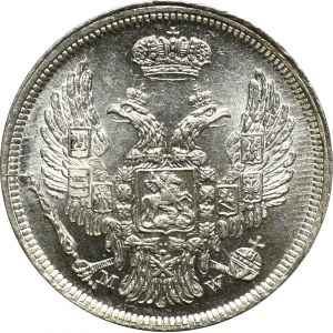 Poland under Russia, Nicholas I, 15 kopecks=1 zloty 1836 MW