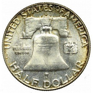 USA, 1/2 dolara 1963