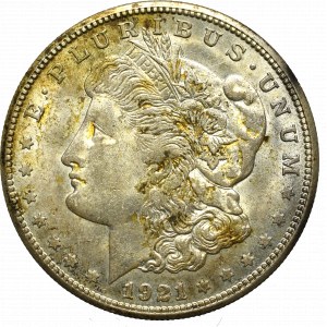 USA, Morgan Dollar 1921 S