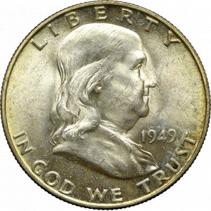 USA, 1/2 dollar 1949