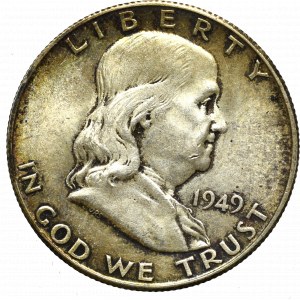USA, 1/2 dolara 1949