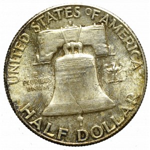 USA, 1/2 dolára 1949
