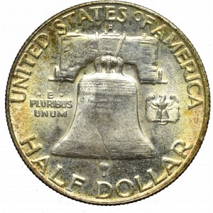 USA, 1/2 dolara 1958