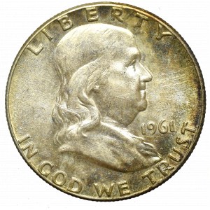 USA, 1/2 dolara 1961