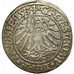 Zikmund I. Starý, groš za pruské země 1534, Toruň - PRVSSIE/PRVSSIE