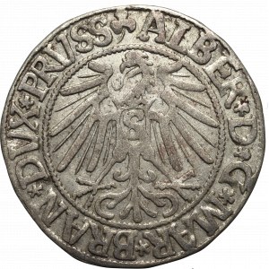 Germany, Preussen, Albrecht Hohenzollern, Groschen 1545, Konigsberg