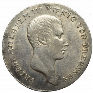 Germany, Prusy, Frederick Wilhelm III, 1/6 thaler 1810 A, Berlin