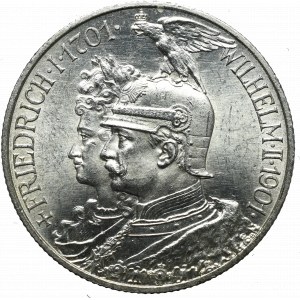 Německo, Prusko, 2 značek 1901 - 200 let Pruského království