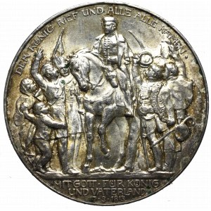 Německo, Prusko, 2. března 1913 - 100 let od vítězství u Lipska