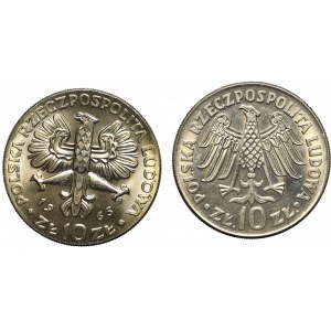 PRL, Zestaw 10 złotych 1964-65