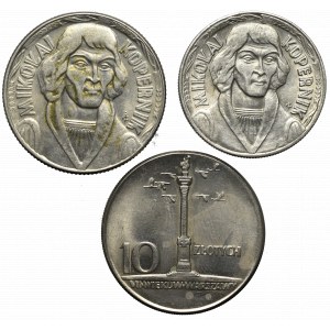 PRL, Zestaw 10 złotych 1965-69